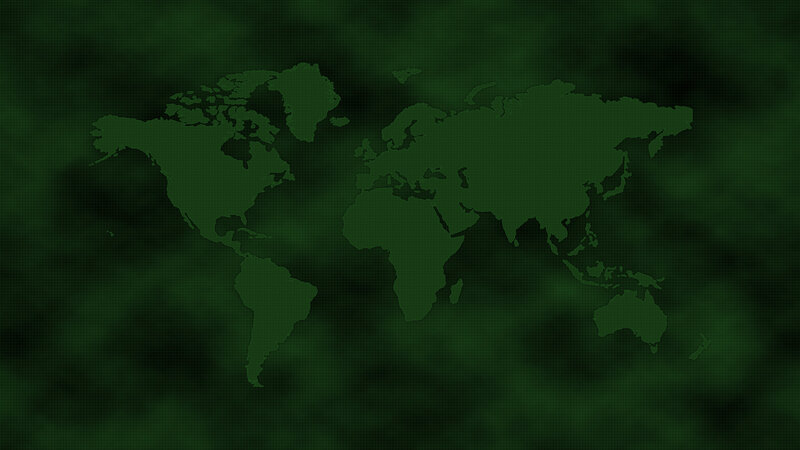 green world map background