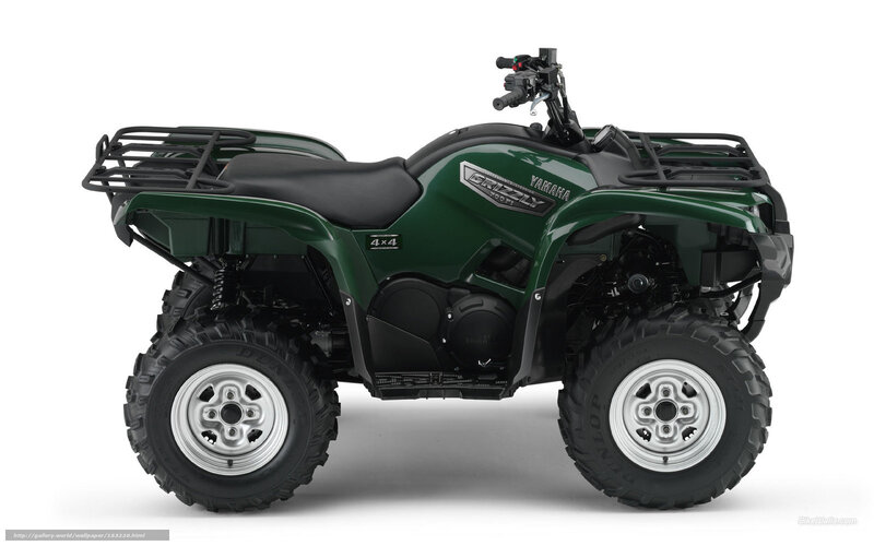 Green Yamaha Atv