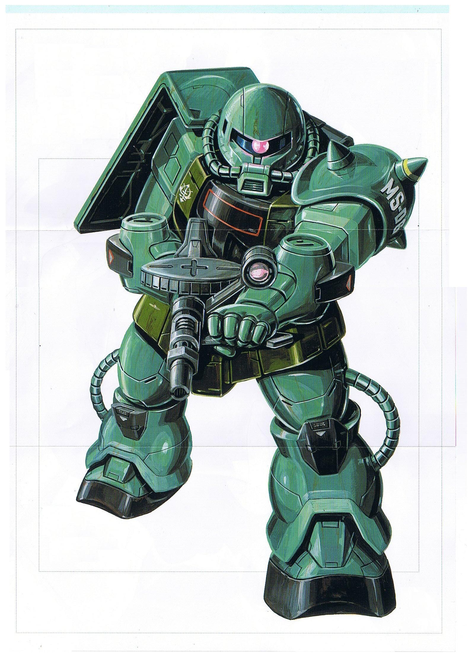 Green Zaku Mobile Suit