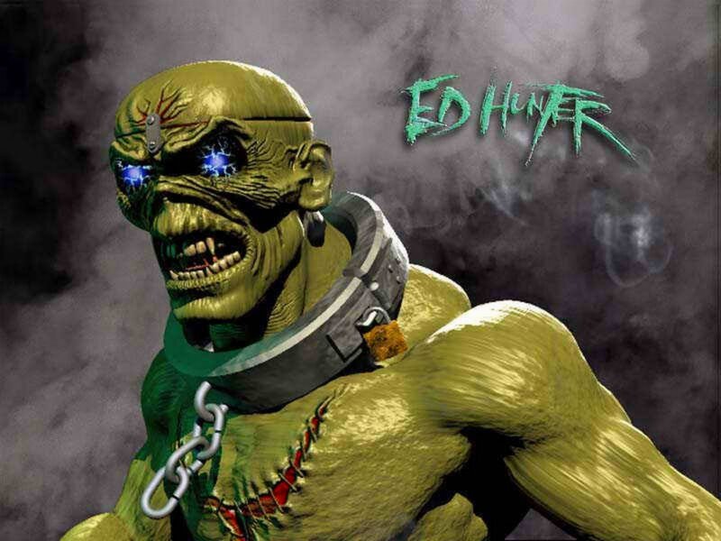 Green Zombie Creature — Dark, Menacing