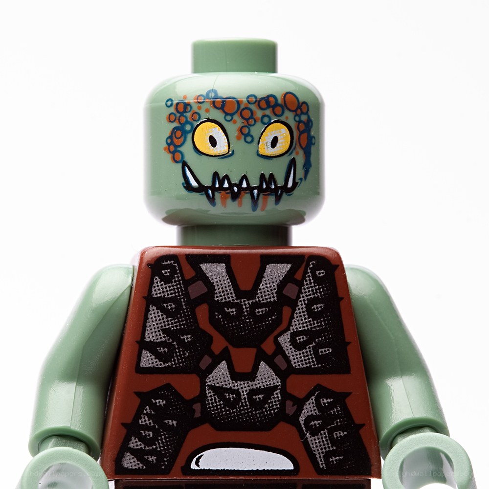 green zombie lego minifigure