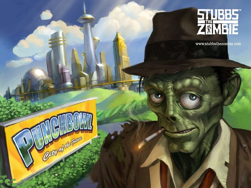Green Zombie Man
