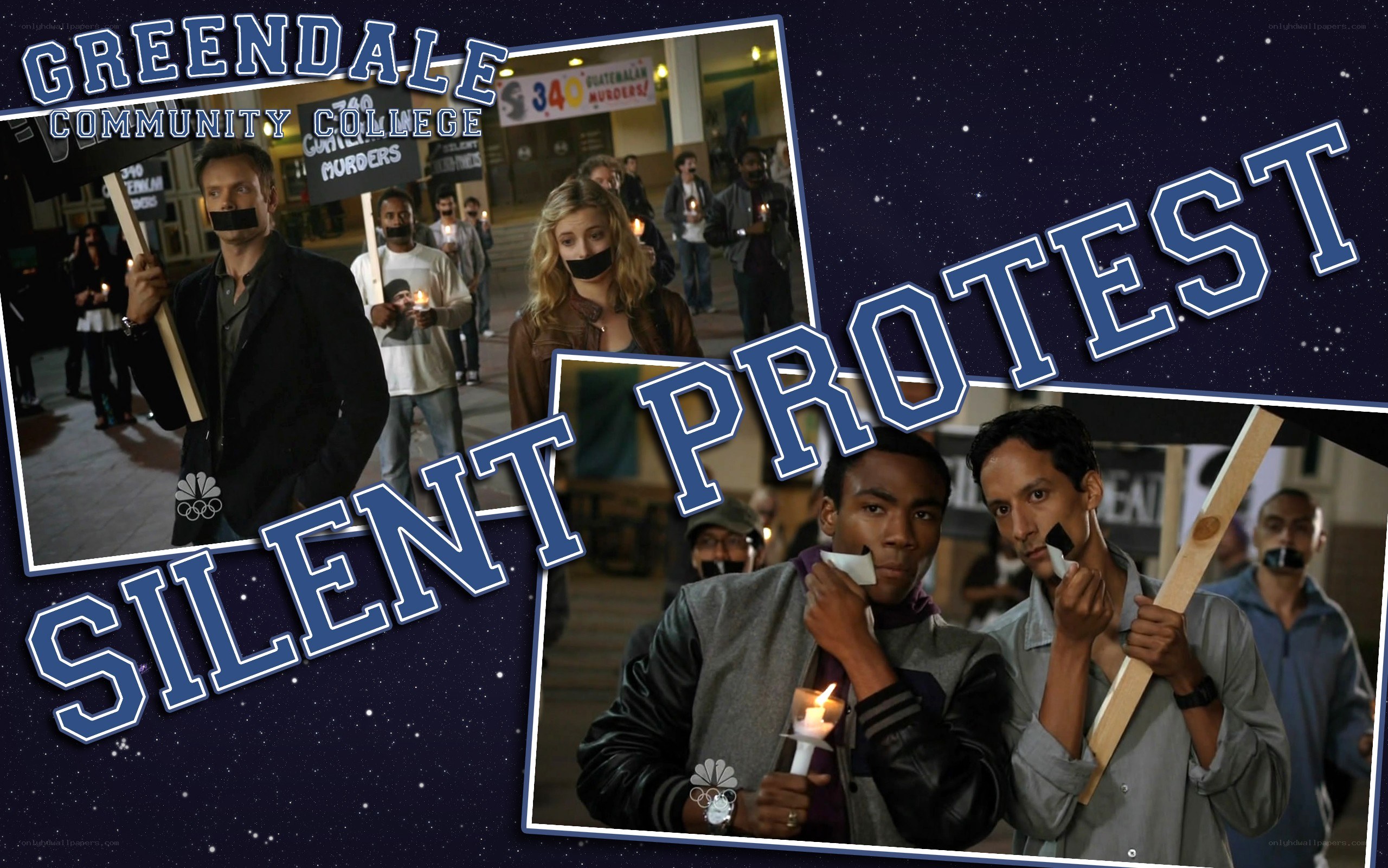 Greendale Silent Protest