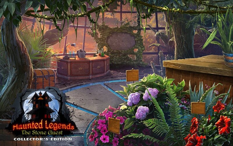 Greenhouse Interior — Green