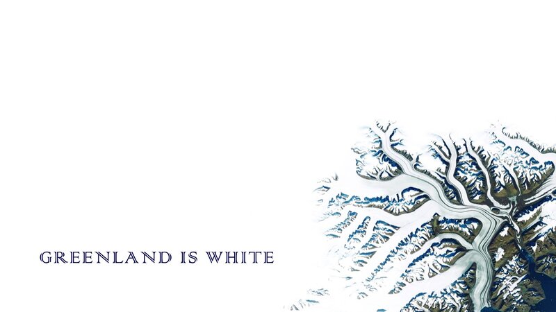 Greenland Ice Sheet — White
