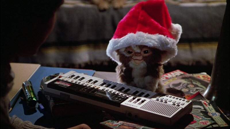 Gremlin in Santa Hat — Red