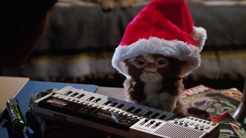 Gremlin in Santa Hat