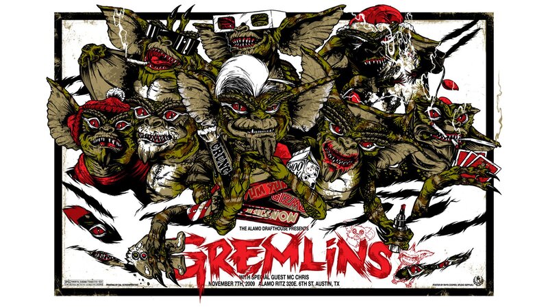 Gremlins event poster