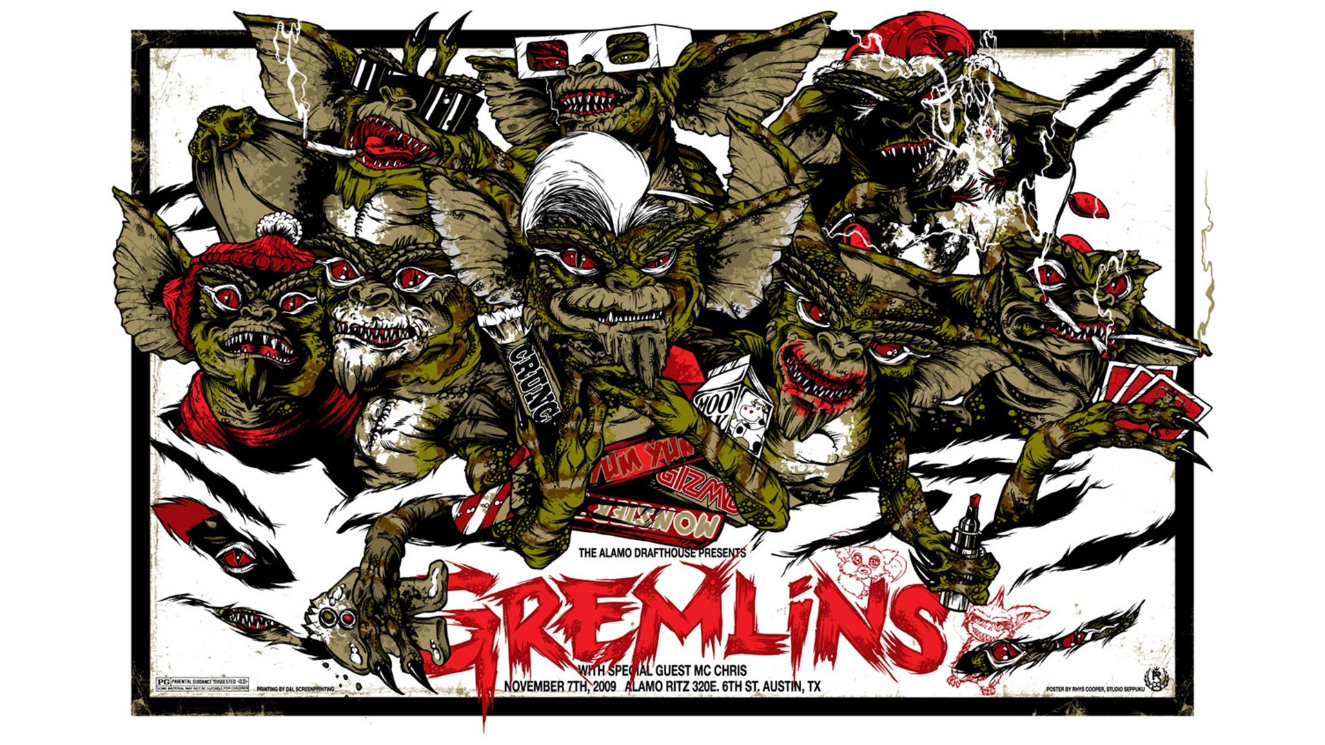 Gremlins event poster