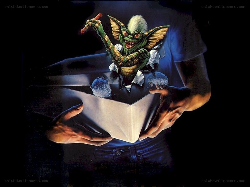 Gremlins movie poster art