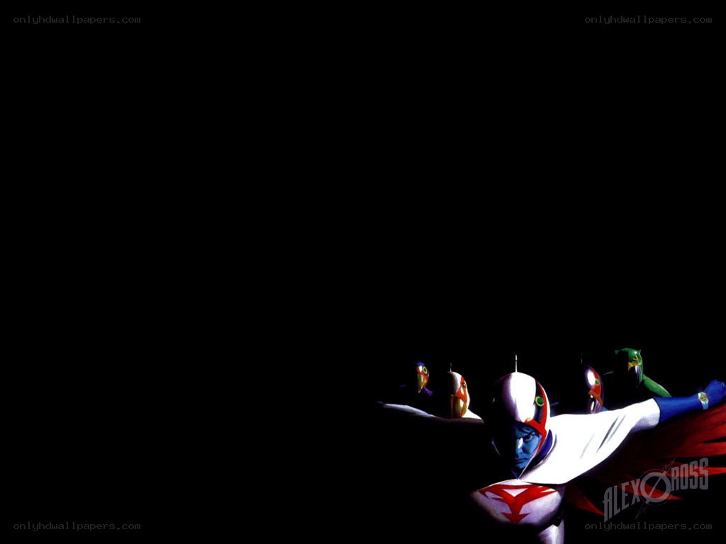 Grendizer and allies in flight