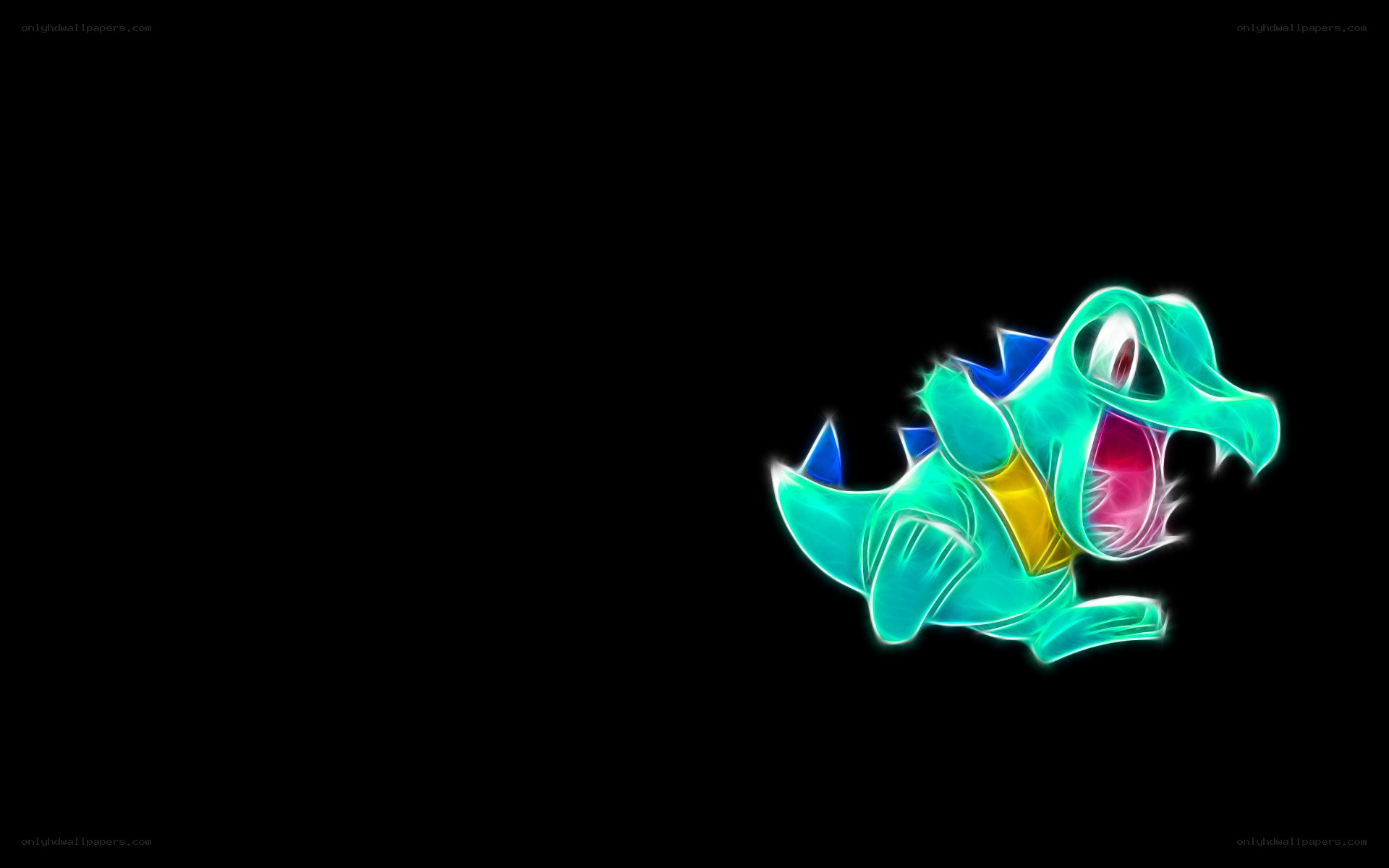 Greninja glowing art