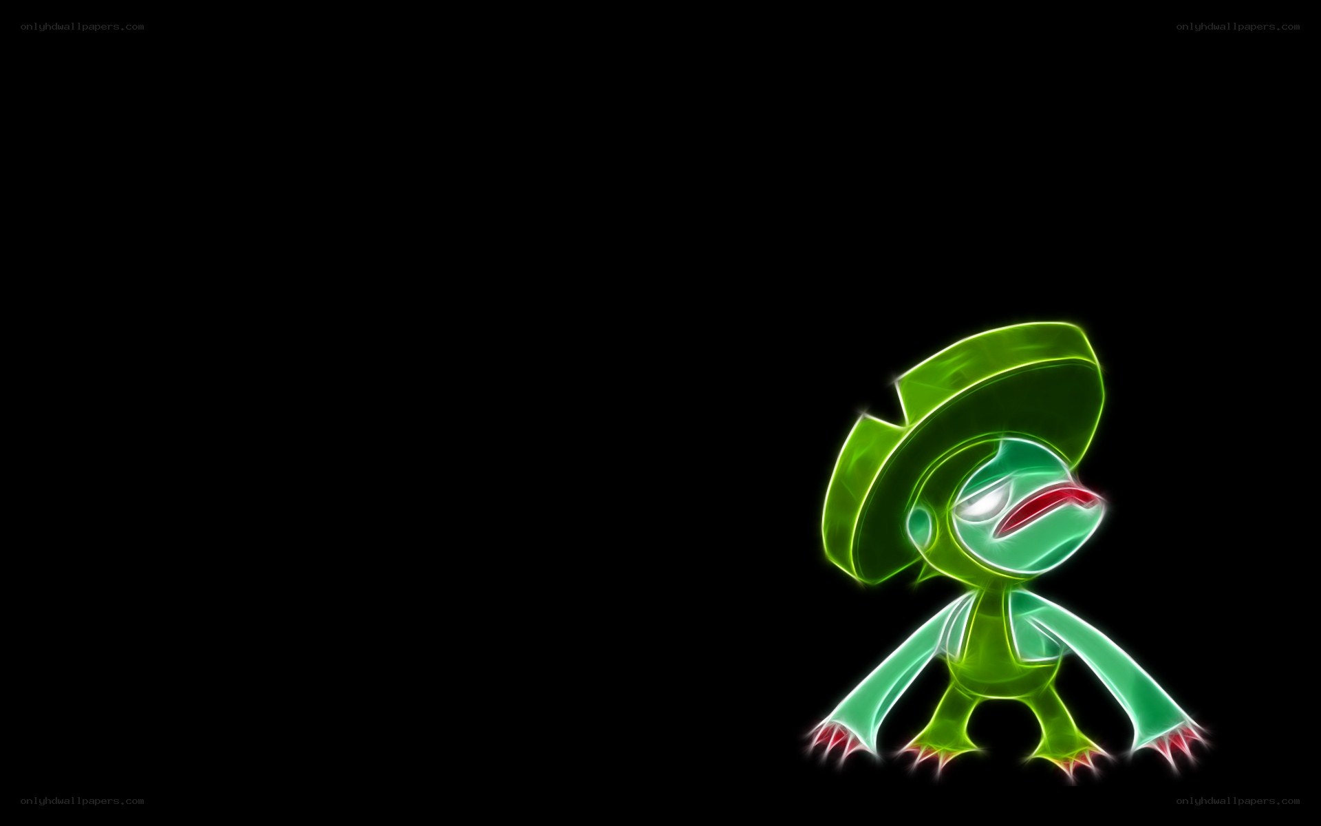 Greninja glowing effect