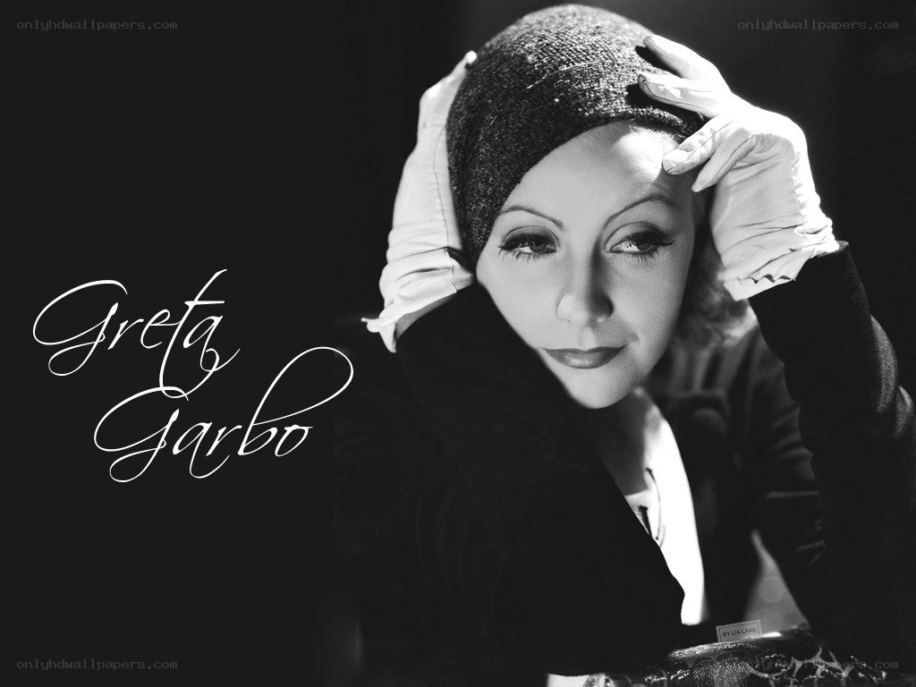 Greta Garbo portrait