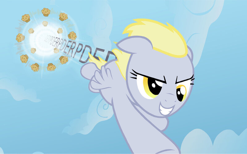 Grey Pony with Yellow Mane
