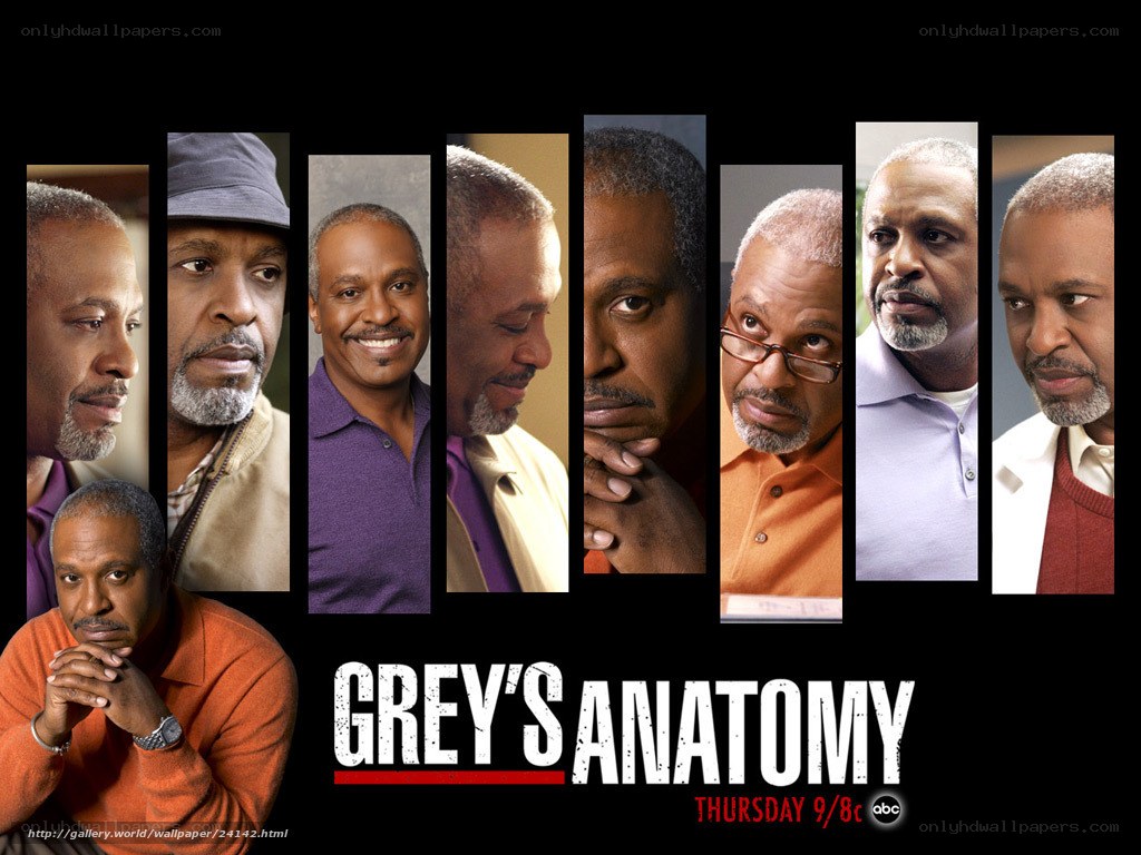 Grey's Anatomy character collage