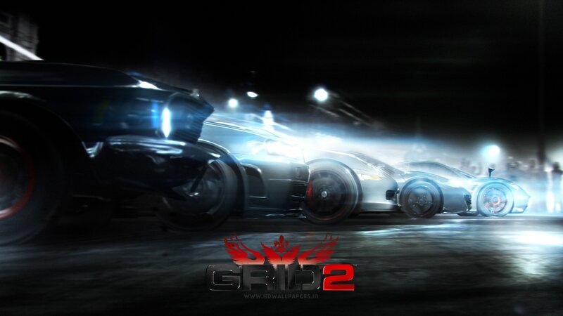 Grid 2 racing game artwork
