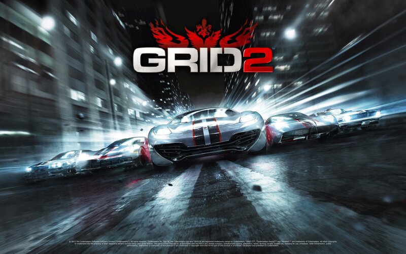 GRID 2 racing game cover