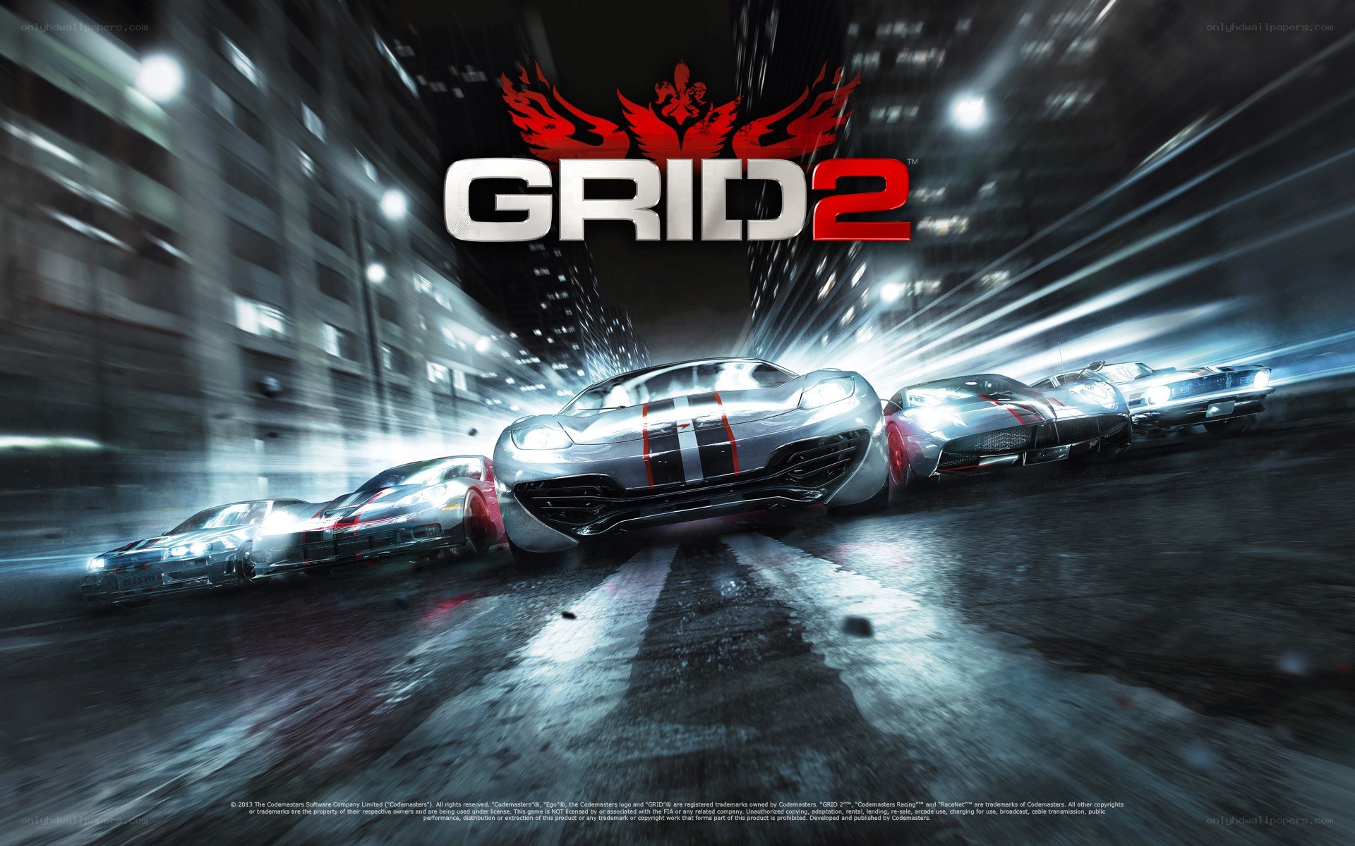 GRID 2 racing game cover