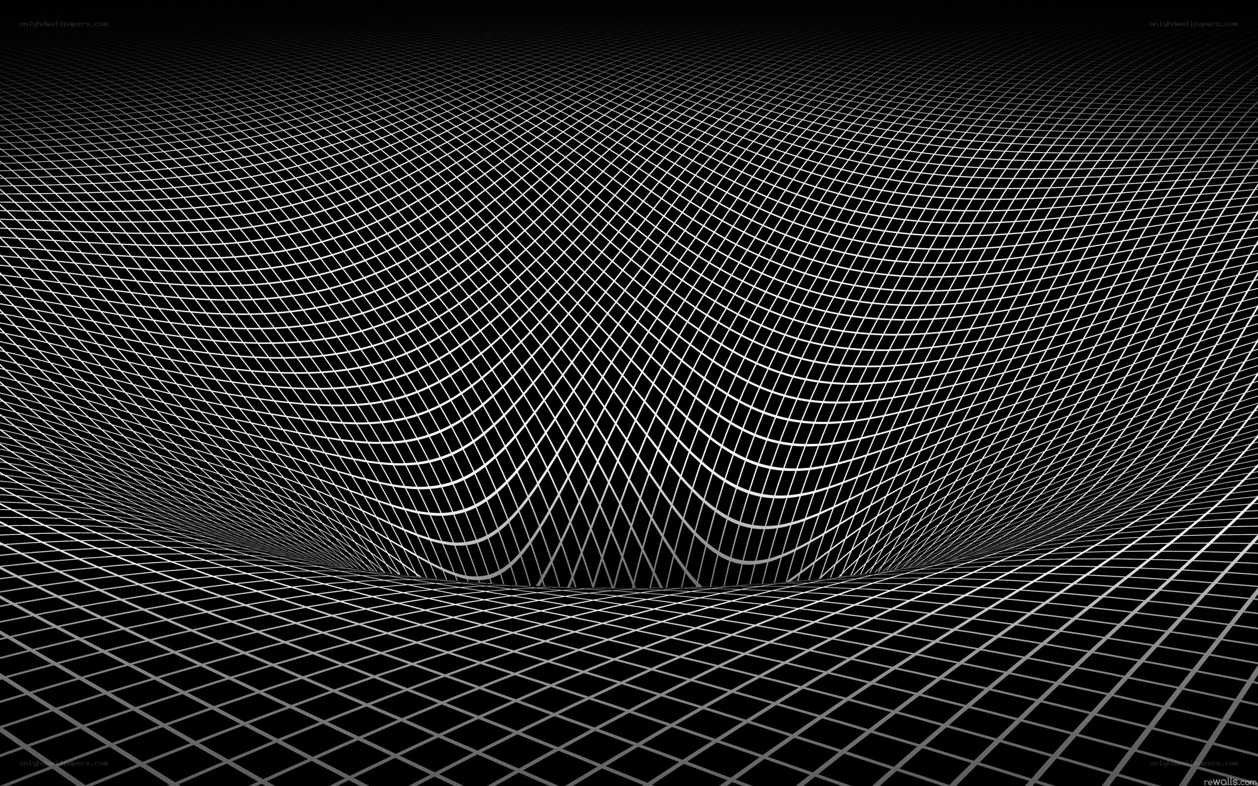 grid distortion optical illusion