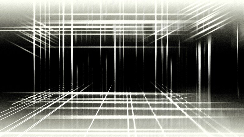 Grid Lines in Dark Space