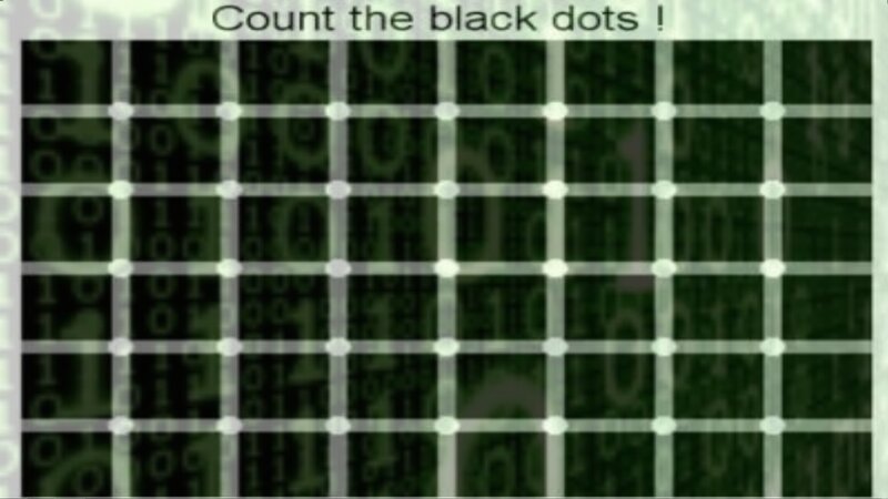 Grid of Black Dots