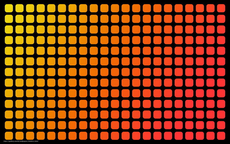Grid of Colored Squares — Yellow