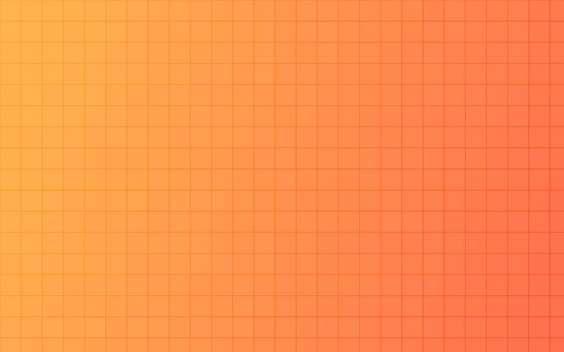Grid Pattern Gradient — Orange