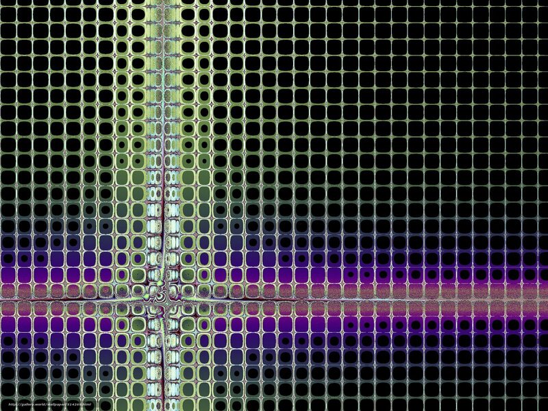 grid pattern with color gradient