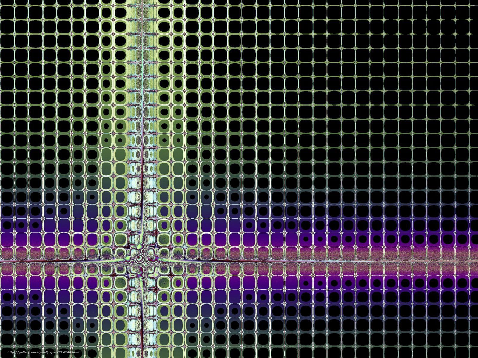grid pattern with color gradient