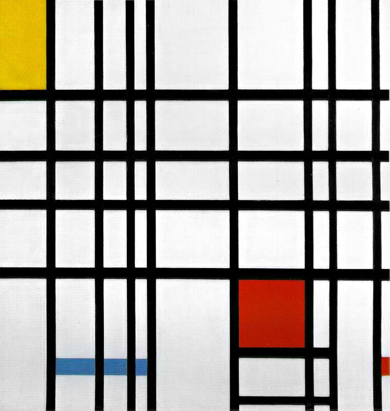 Grid with Primary Colors