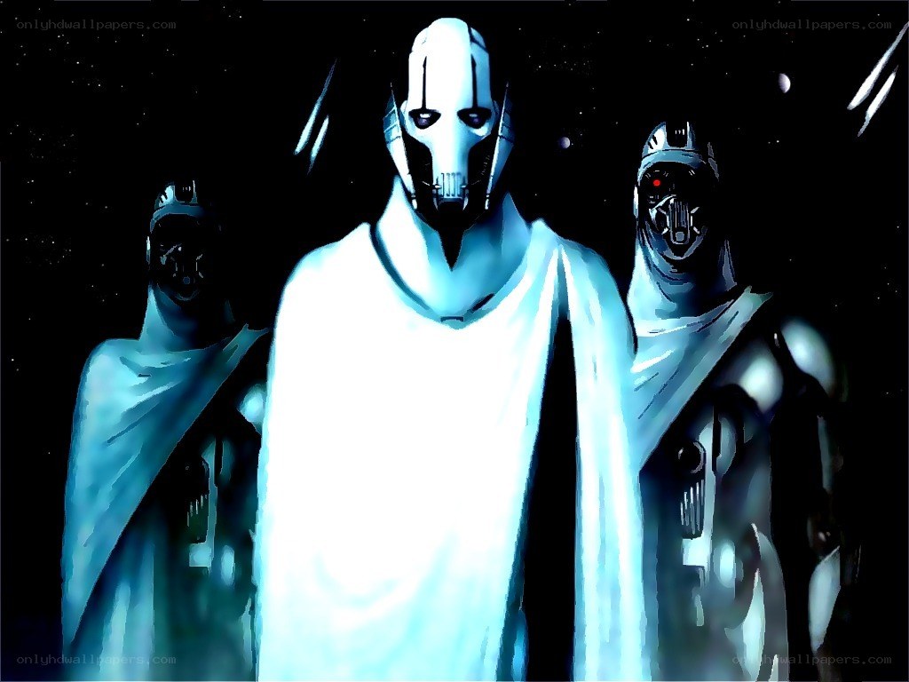 Grievous and battle droids