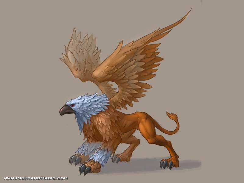 griffin creature concept art