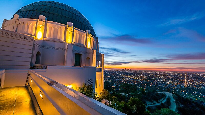 Griffith Observatory — Blue, Serene, Sunset