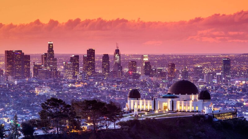 Griffith Observatory — Orange