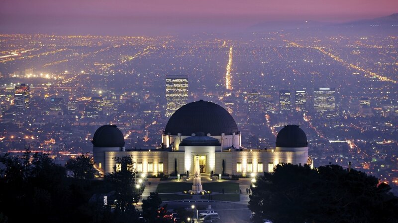 Griffith Observatory — Purple, Serene
