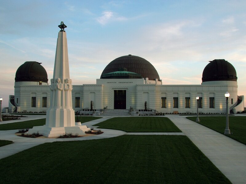Griffith Observatory — White, Serene