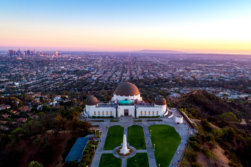 Griffith Observatory — White