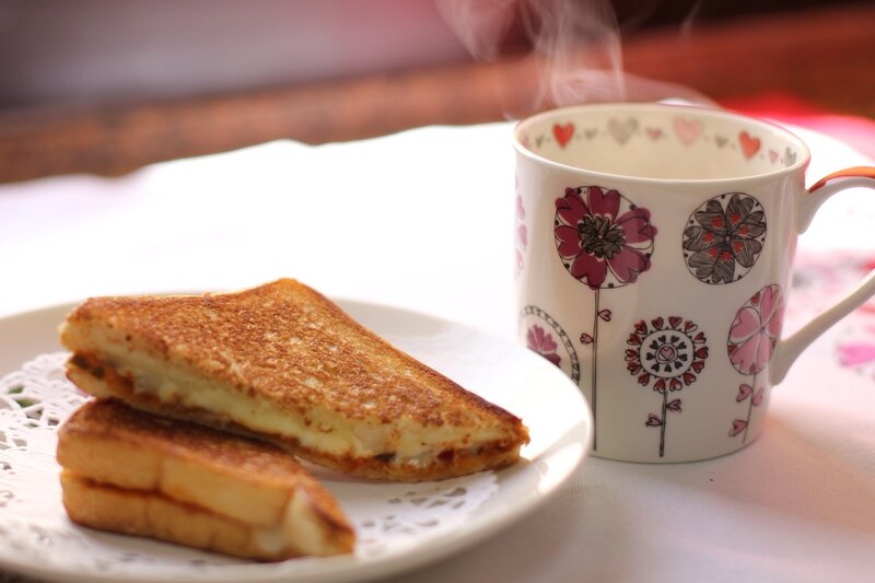 Grilled Cheese Sandwich — White, Cozy