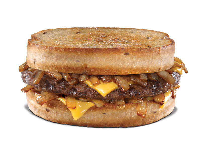 grilled cheeseburger sandwich