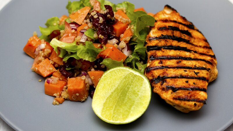 Grilled Chicken and Salad