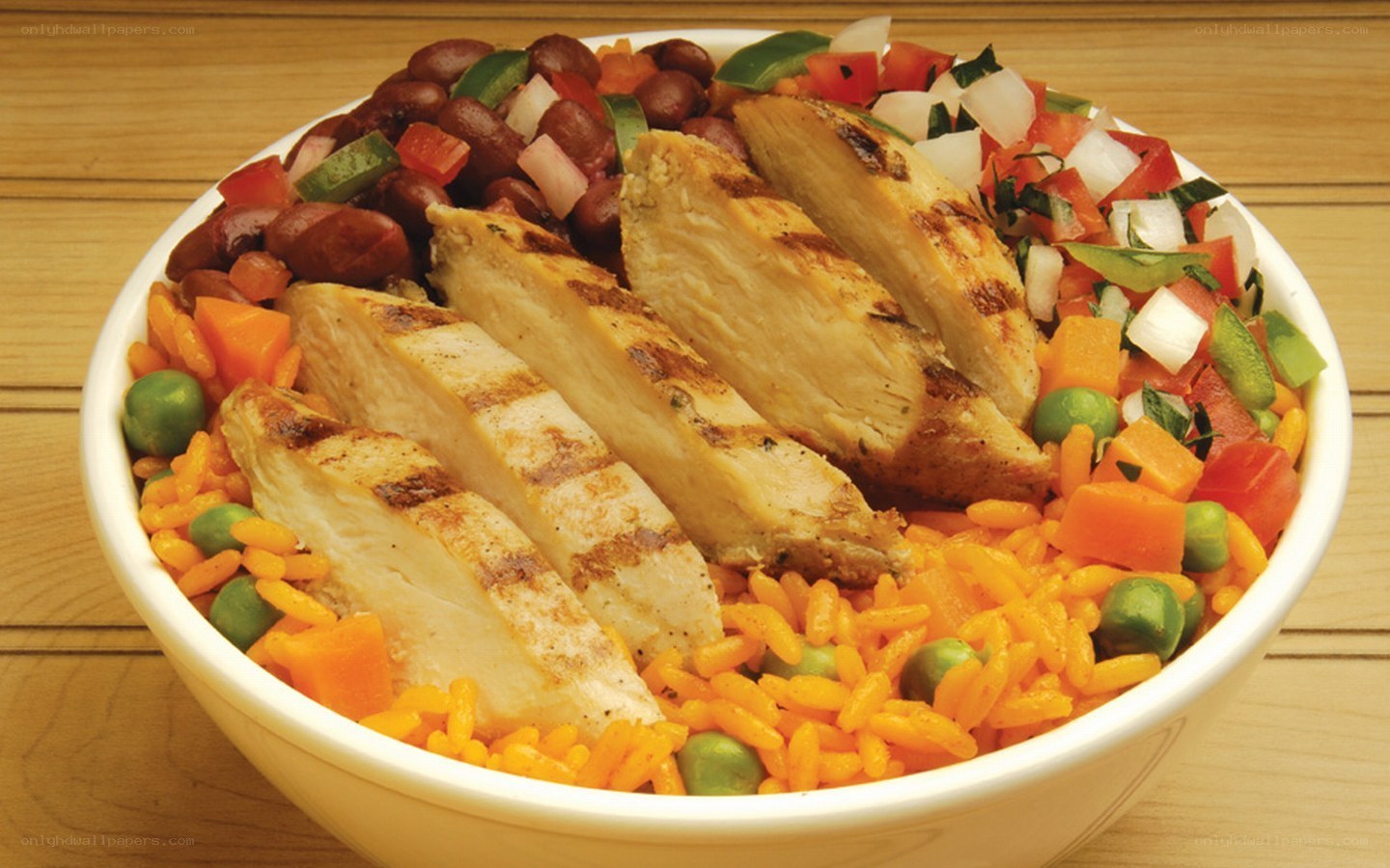 grilled chicken bowl