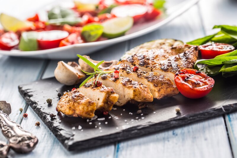 Grilled Chicken Breast — Brown