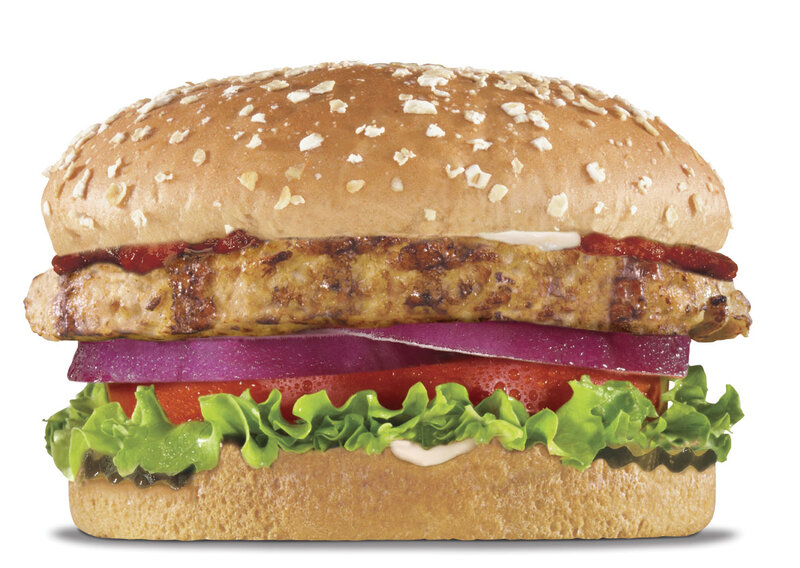 Grilled Chicken Burger — Brown