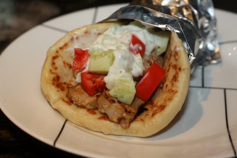 Grilled Chicken Gyro