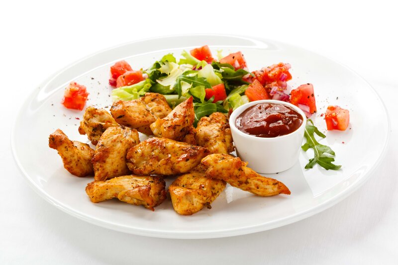 Grilled Chicken Pieces — White