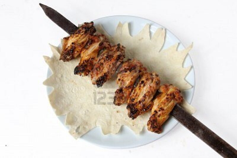 Grilled Chicken Skewer