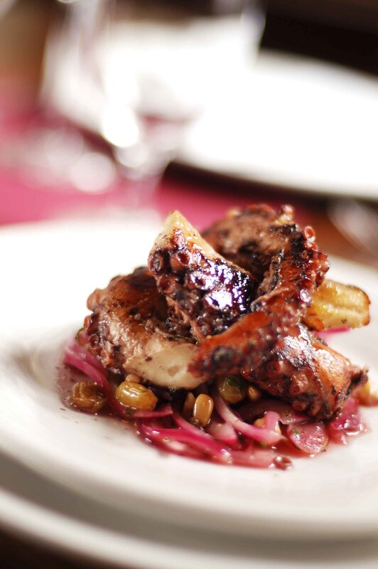 Grilled Octopus Dish