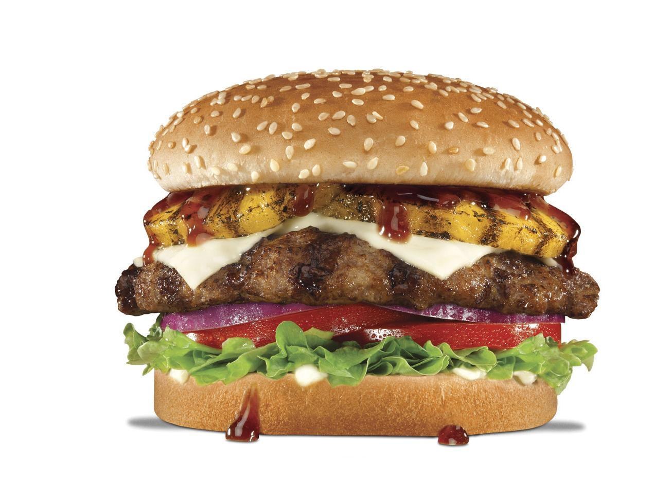 grilled pineapple burger