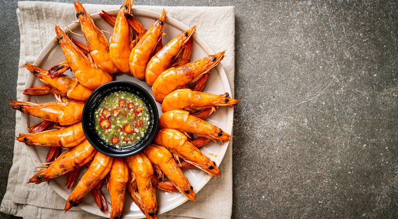 Grilled Shrimp Platter